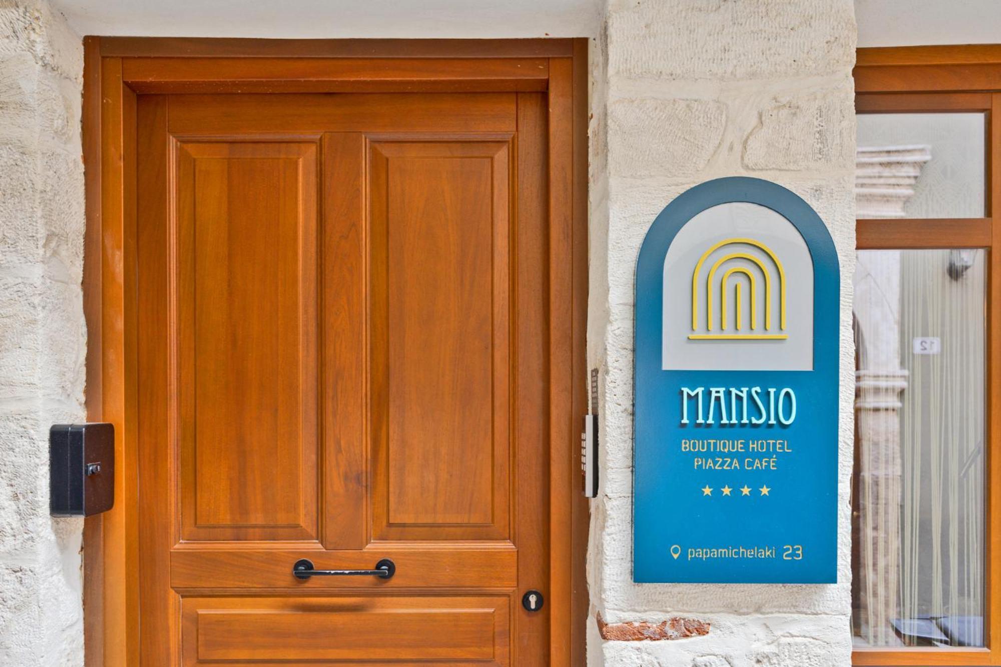 Mansio Boutique Hotel Rethymnon Exterior foto